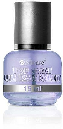 Top coat do paznokci - Silcare Top Coat Ultraviolet — Zdjęcie N1
