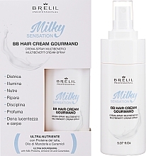 Kup Krem do włosów w sprayu - Brelil Milky Sensation BB Hair Cream Gourmand