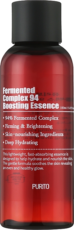 Fermentowana esencja do twarzy z niacynamidem 3% - Purito Fermented Complex 94 Boosting Essence