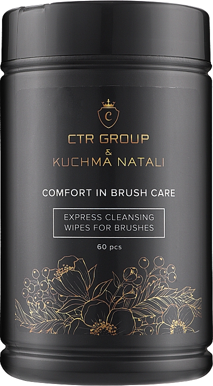 Chusteczki do czyszczenia pędzli - CTR Comfort In Brush Care