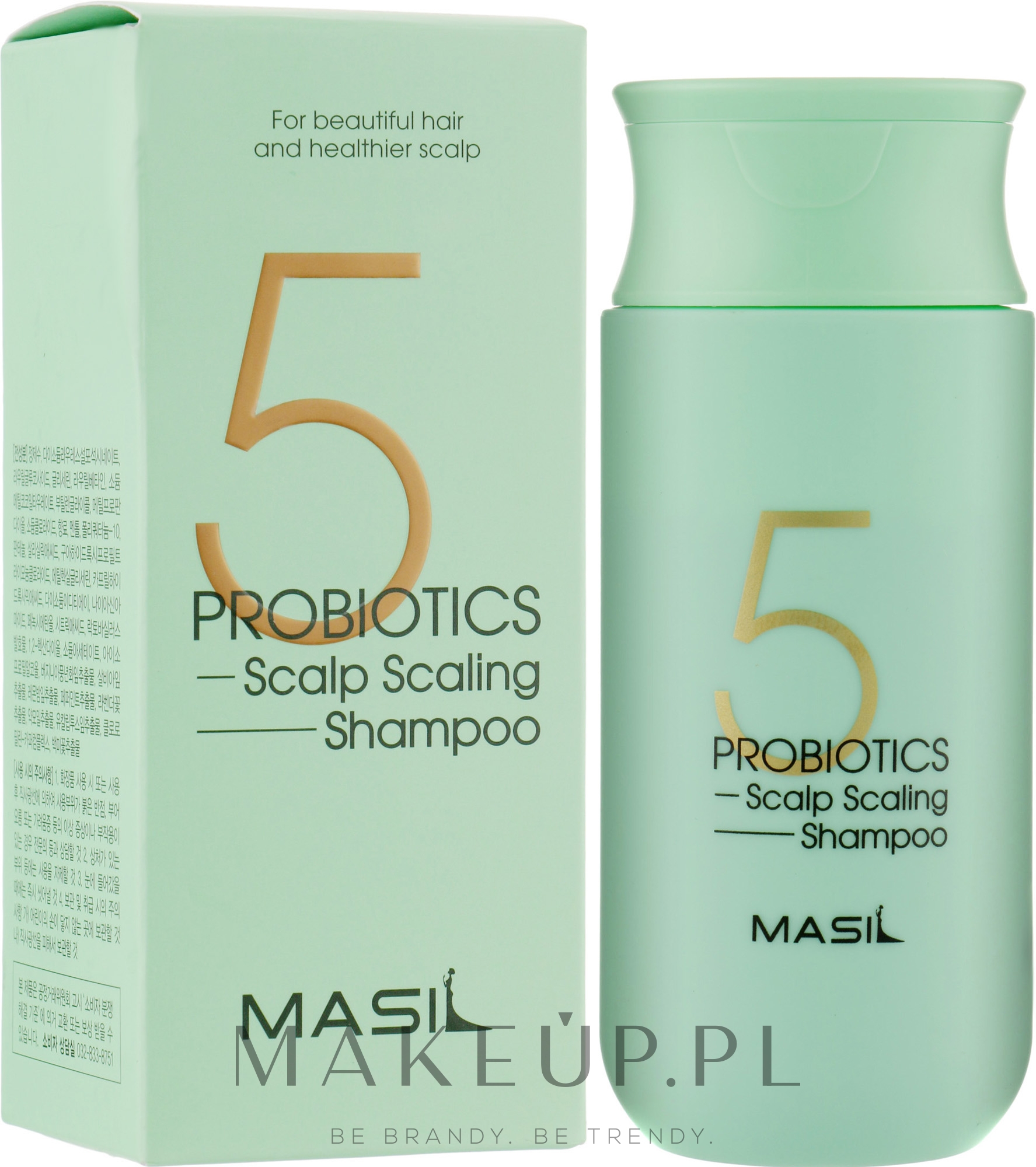 Szampon do głębokiego oczyszczenia skóry głowy - Masil 5 Probiotics Scalp Scaling Shampoo — Zdjęcie 150 ml