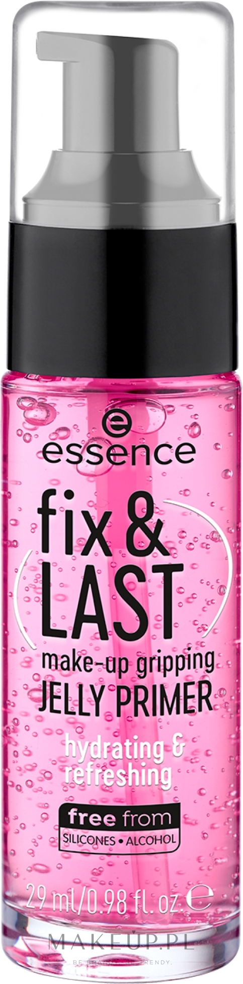 Żelowy primer do twarzy - Essence Fix & Last Make-Up Gripping Jelly Primer — Zdjęcie 29 ml