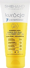 Kup Ochronny lekki krem do rąk z filtrem SPF20 nawilżenie + rozjaśnienie - SheHand Treatment with 7 ceramides SPF 20