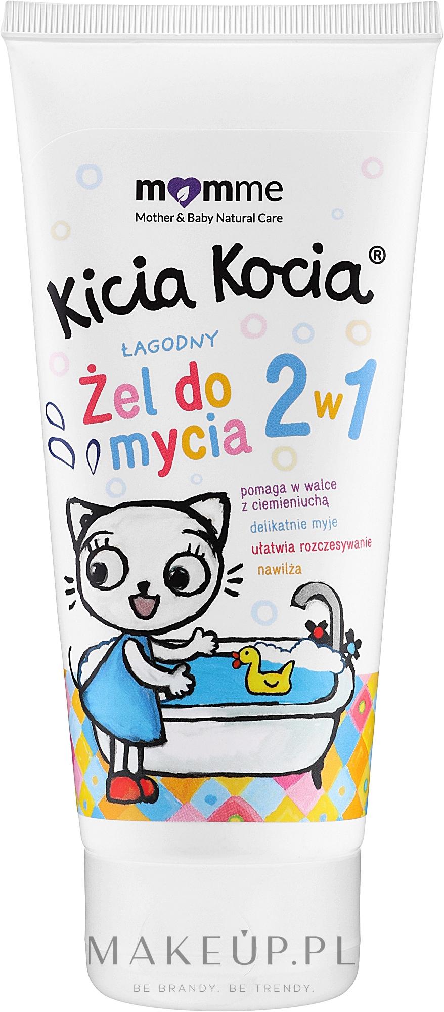 Żel do mycia ciała i włosów dla dzieci 2 w 1 - Momme — Zdjęcie 200 ml