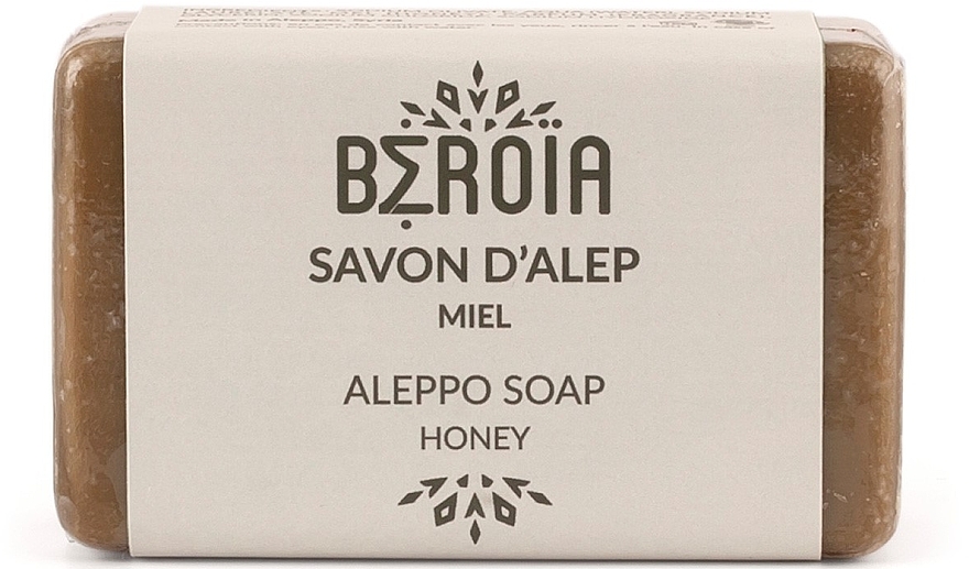 Mydło z miodem - Beroia Aleppo Soap With Honey  — Zdjęcie N1
