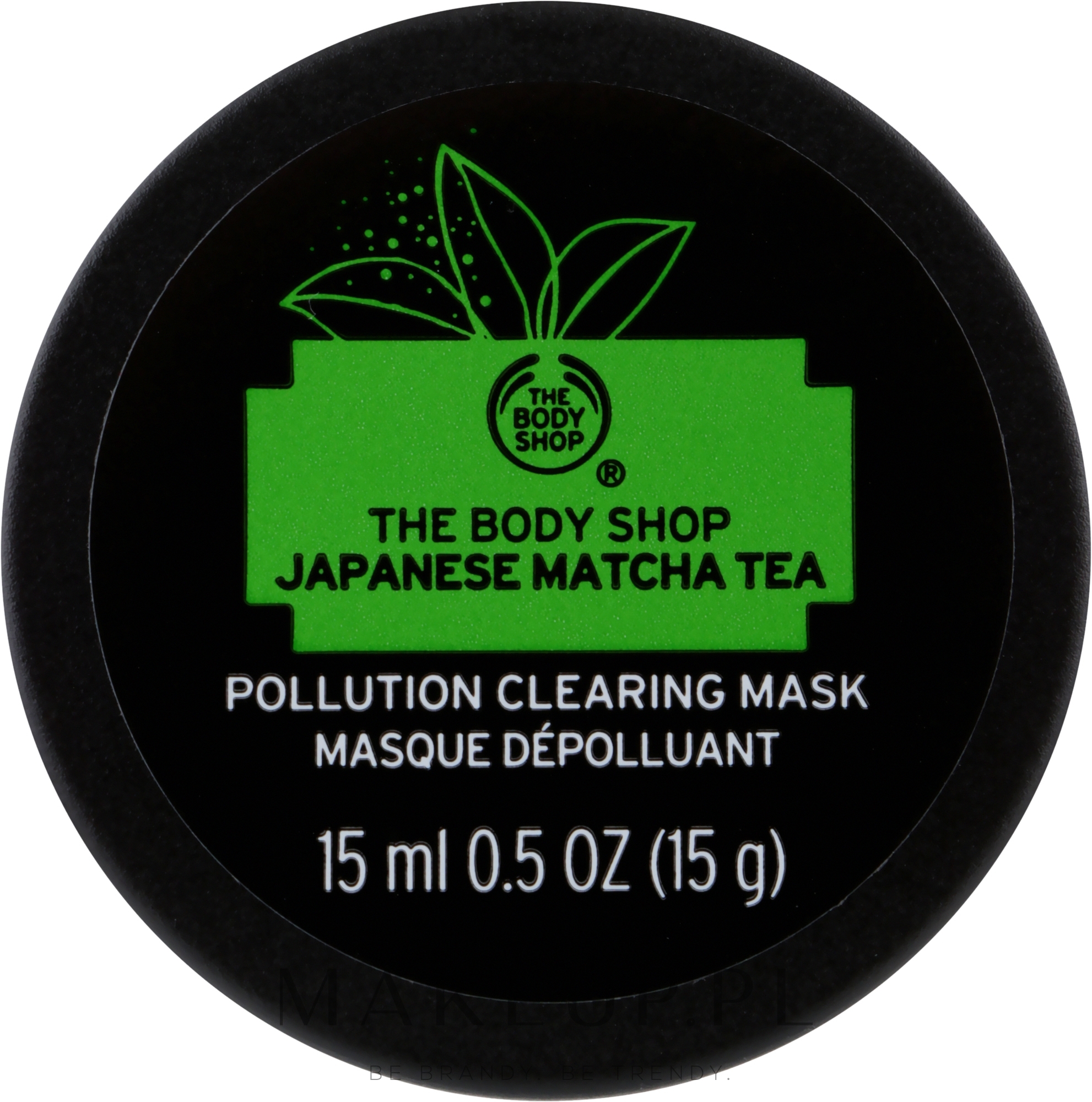 Oczyszczająca maska do twarzy z herbatą matcha - The Body Shop Japanese Matcha Tea Pollution Clearing Mask — Zdjęcie 15 ml