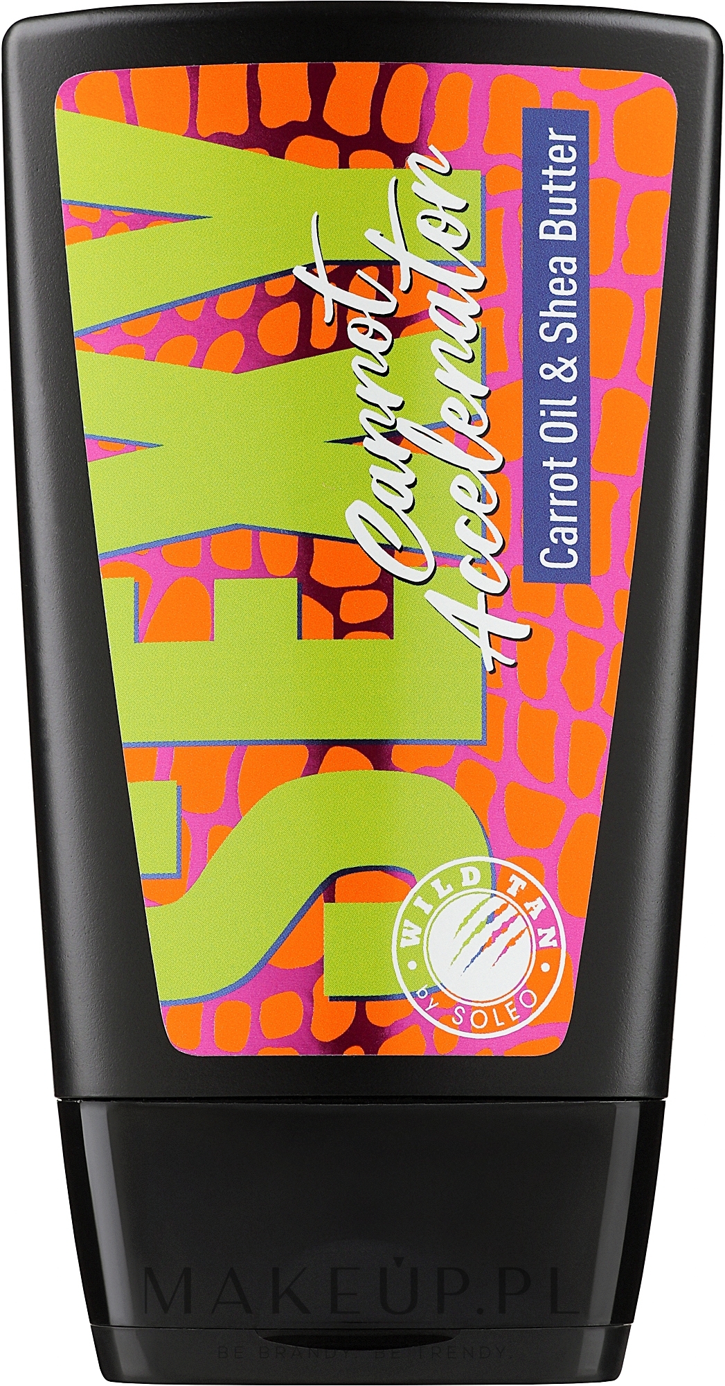 Krem do solarium z olejem z karotki, tyrozyną i hialuronem - Wild Tan Sexy Carrot Accelerator — Zdjęcie 125 ml