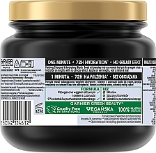 Maska do włosów z węglem aktywnym i olejem z czarnuszki - Garnier Botanic Therapy Hair Remedy 72H Hydration Mask — Zdjęcie N2