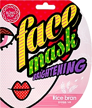 Kup Rozświetlająca maska do twarzy z ekstraktem z otrębów ryżowych - Bling Pop Rice Bran Brightening Face Mask