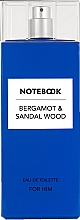Kup Notebook Fragrances Bergamot & Sandal Wood - Woda toaletowa