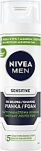 Zestaw - NIVEA MEN Sensitive Collection (sh/gel/250ml + ash/balm/100ml + foam/200ml) — Zdjęcie N6
