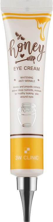 Krem pod oczy z miodem i ekstraktem z propolisu - 3W Clinic Honey Eye Cream