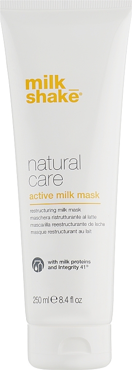 Aktywna maska mleczna do włosów - Milk Shake Natural Care Milk Mask — Zdjęcie N1