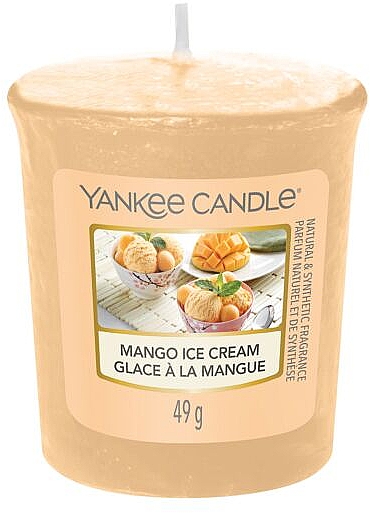 Świeca zapachowa sampler - Yankee Candle Mango Ice Cream Candle
