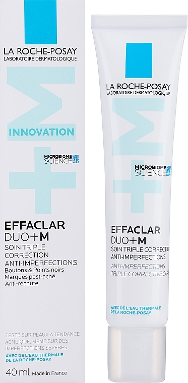Krem korekcyjny do walki z niedoskonałościami skóry - La Roche-Posay Effaclar Duo+M — Zdjęcie N3