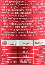 Witaminy na włosy, skórę i paznokcie wegańska marmolada nr 60 - Multiwitaminy dla dorosłych — Zdjęcie N3