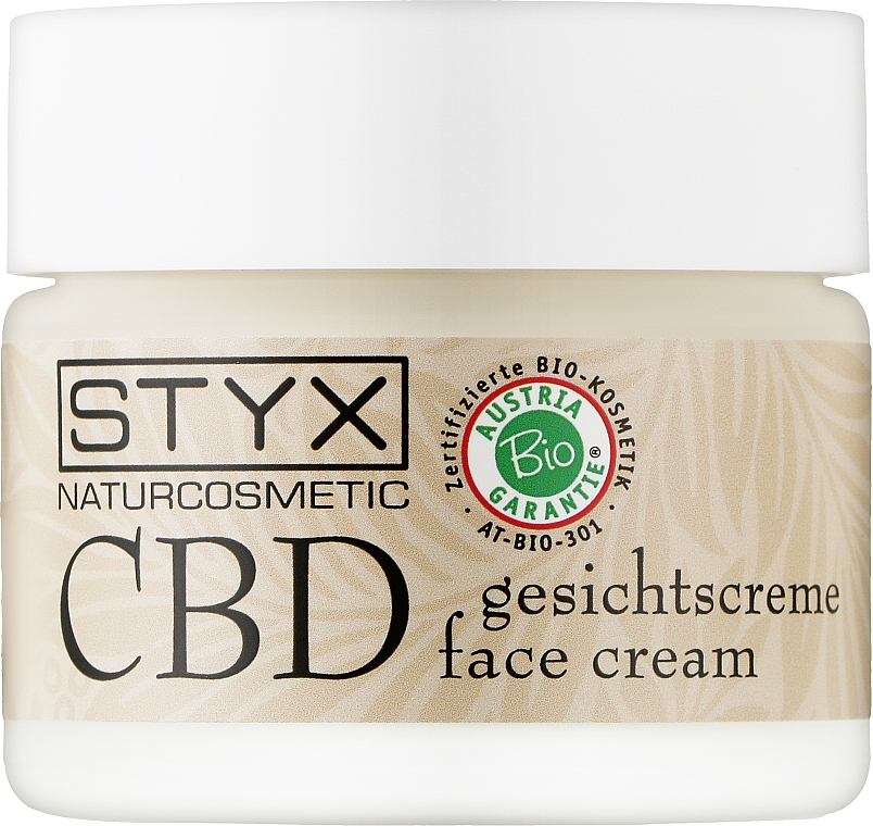 Intensywnie nawilżający krem przeciwstarzeniowy do twarzy - Styx Naturcosmetic CBD Face Cream — Zdjęcie N1