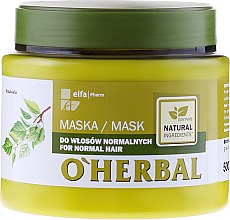 Kup Maska z ekstraktem z brzozy do włosów normalnych - O'Herbal
