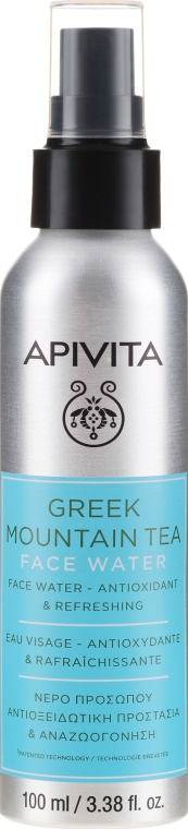 Odświeżający spray do twarzy - Apivita Greek Mountain Tea Face Water