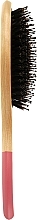 Drewniana szczotka z włosiem naturalnym i nylonowym, 498639 - Inter-Vion Wooden Line Brush — Zdjęcie N2