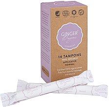 Kup Organiczne tampony z aplikatorem Normal, 14 szt. - Ginger Organic