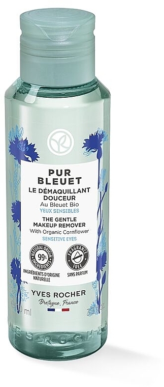 Płyn do demakijażu z chabrem - Yves Rocher Pur Bleut Make-up Remover — Zdjęcie N1