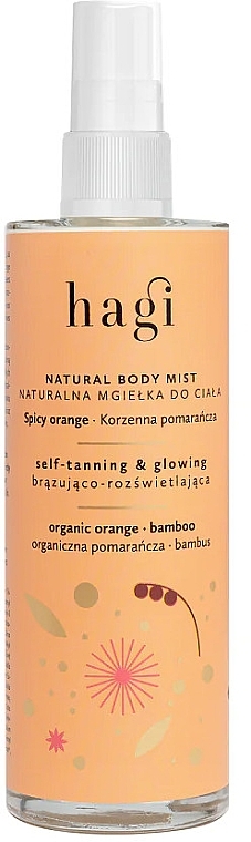 Naturalna mgiełka do ciała Korzenna pomarańcza - Hagi Natural Body Mist — Zdjęcie N1