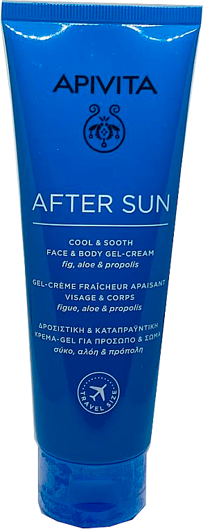 Żel-krem do twarzy i ciała po opalaniu - Apivita After Sun Cool & Smooth Face & Body Gel-Cream