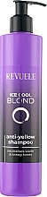 Szampon neutralizujący żółty kolor włosów - Revuele Ice Cool Blond Anti-Yellow Shampoo — Zdjęcie N1