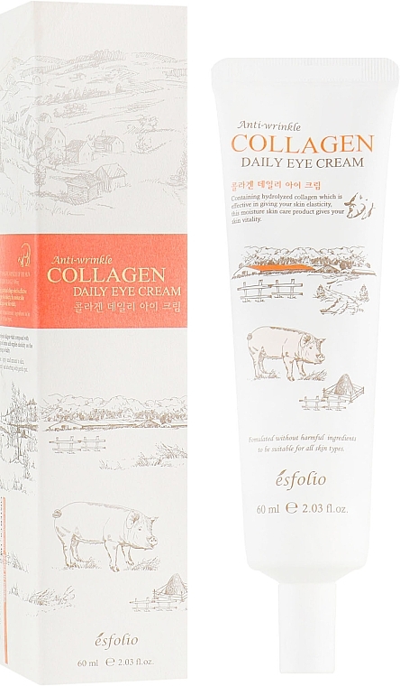 Kolagenowy krem ​​pod oczy - Esfolio Collagen Daily Eye Cream