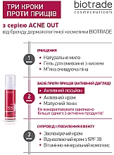 Miejscowo aktywny balsam antybakteryjny do skóry tłustej i problematycznej - Biotrade Acne Out Active Lotion (mini) — Zdjęcie N10