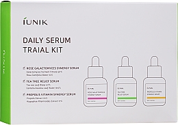 Kup Zestaw - iUNIK Daily Serum Trial Kit (ser 3 x 15 ml)