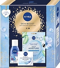 Kup Zestaw - NIVEA Skin Boost (f/cr/50ml + f/remover/125ml + f/mask/1pc)