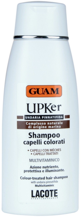 Odżywczy szampon do włosów farbowanych chroniący ich kolor - Guam UPKer Shampoo For Colour Treated Hair — Zdjęcie N2