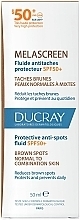 Fluid do twarzy przeciw przebarwieniom SPF 50+ - Ducray Melascreen Protective Anti-spots Fluid SPF 50 Normal to Combination Skin — Zdjęcie N3