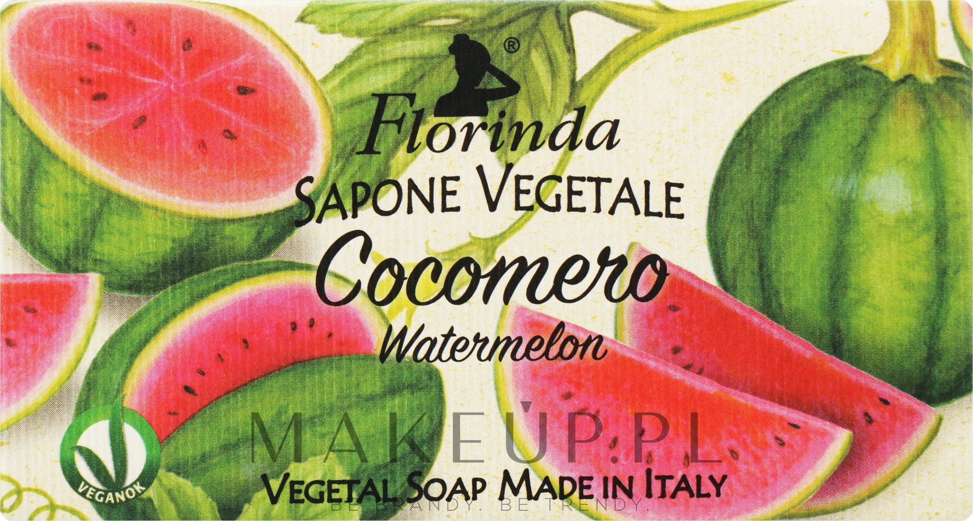 Mydło naturalne Arbuz - Florinda Watermelon Natural Soap — Zdjęcie 100 g