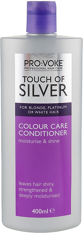 Odżywka do włosów w odcieniu chłodnego blondu - Pro:Voke Touch of Silver Colour Care Conditioner
