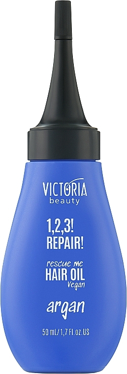 Olejek do włosów zniszczonych - Victoria Beauty 1,2,3! Repair! Hair Oil — Zdjęcie N1