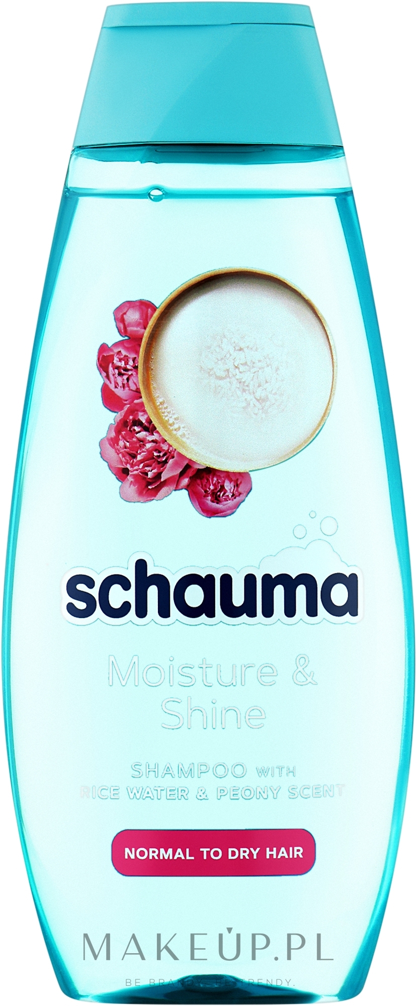 Szampon do włosów normalnych i suchych - Schauma Moisture & Shine Shampoo — Zdjęcie 400 ml