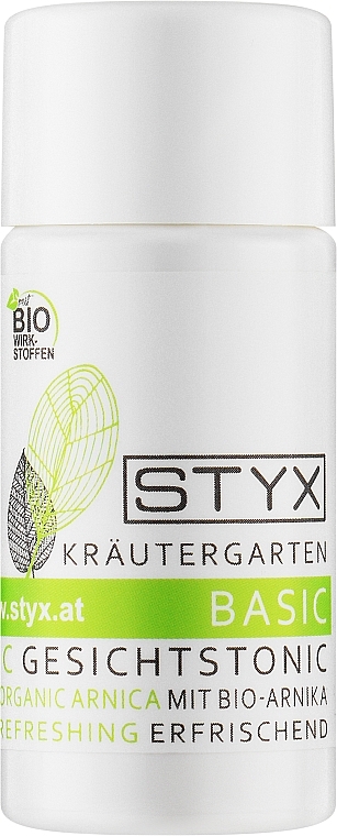 Ziołowy tonik antybakteryjny z organiczną arniką - Styx Naturcosmetic Basic Refreshing Tonic With Organic Arnica — Zdjęcie N1