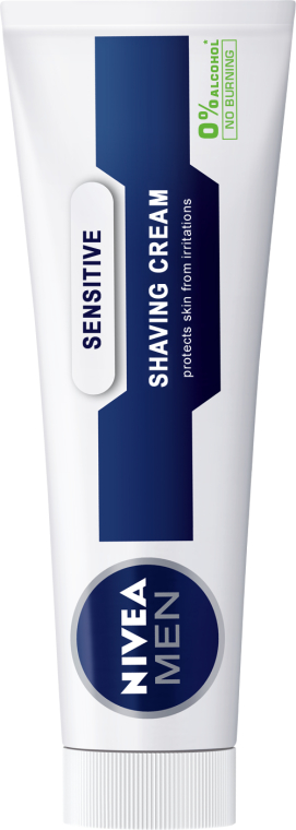 Krem do golenia do skóry wrażliwej - NIVEA MEN Active Comfort System Shaving Cream — Zdjęcie N1