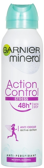 Antyperspirant w sprayu - Garnier Mineral Deodorant Action Control 48h
