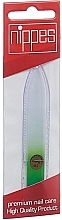 Szklany pilnik do paznokci w etui, 9 cm - Nippes Solingen Glass Nail File — Zdjęcie N1