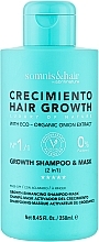 Szampon i maska 2w1 stymulujące wzrost włosów - Somnis & Hair Shampoo & Mask Hair Growth — Zdjęcie N1