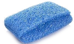 Kup Gąbka pod prysznic z kieszonką na mydło, niebieska - Sanel
