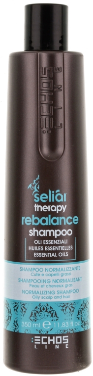 Szampon do włosów przetłuszczających się - Echosline Seliar Therapy Rebalance Shampoo