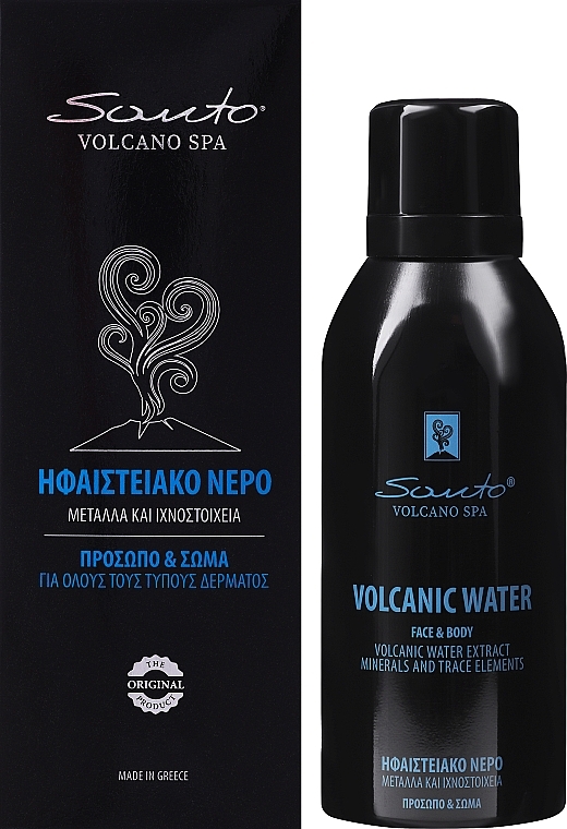 Wulkaniczna woda do twarzy i ciała - Santo Volcano Volcanic Water Face & Body — Zdjęcie N1