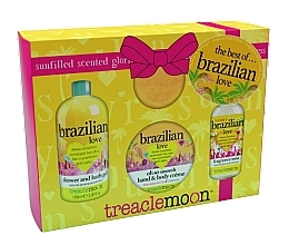 Zestaw - Treaclemoon The Best Of… Brazilian Love (sh/gel/100ml + bath/bomb/80g + b/spray/100ml + b/cr/50g) — Zdjęcie N1