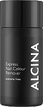 Zmywacz do paznokci - Alcina Express Nail Colour Remover — Zdjęcie N3