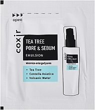 Emulsja do twarzy - Coxir Tea Tree Pore & Sebum Emulsion (próbka) — Zdjęcie N1